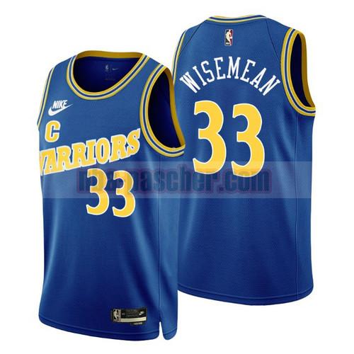 Maillot Golden State Warriors Homme James Wiseman 33 2022-2023 Classic Edition real
