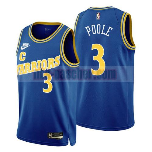 Maillot Golden State Warriors Homme Jordan Poole 3 2022-2023 Classic Edition real