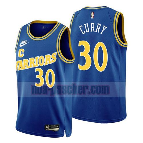 Maillot Golden State Warriors Homme Stephen Curry 30 2022-2023 Classic Edition real