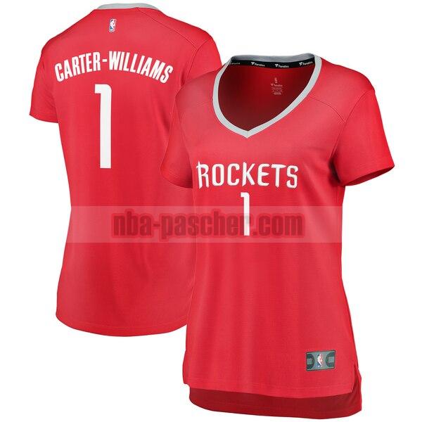 Maillot Houston Rockets Femme Michael Carter-Williams 1 icon edition Rouge