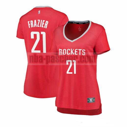 Maillot Houston Rockets Femme Michael Frazier 21 icon edition Rouge