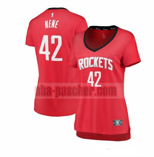 Maillot Houston Rockets Femme Nene 42 icon edition Rouge