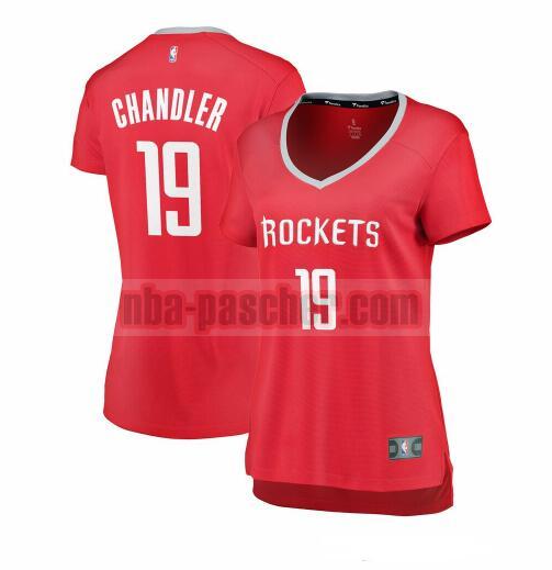 Maillot Houston Rockets Femme Tyson Chandler 19 icon edition Rouge