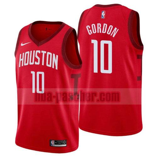 Maillot Houston Rockets Homme Eric Gordon 10 Earned 2019 Rouge