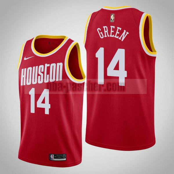 Maillot Houston Rockets Homme Gerald Green 14 2020-21 saison déclaration Rouge