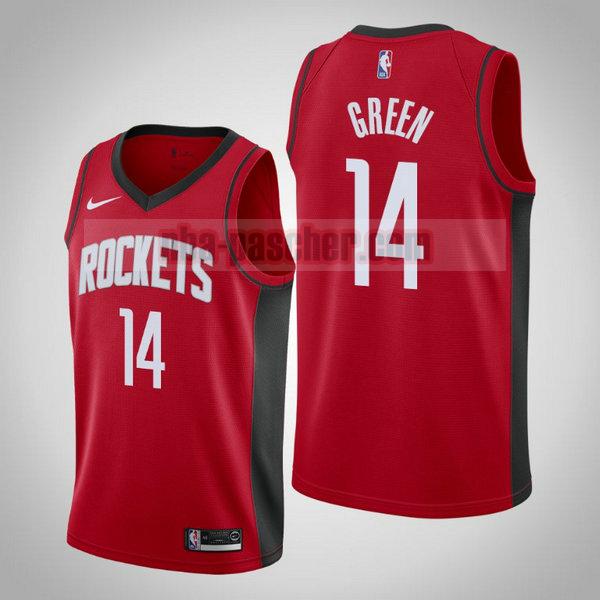 Maillot Houston Rockets Homme Gerald Green 14 Édition City 2019-20 Rouge