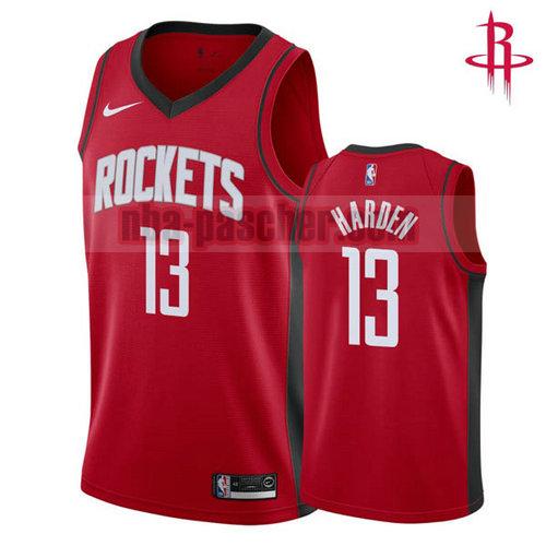 Maillot Houston Rockets Homme James Harden 13 2019-20 Rouge