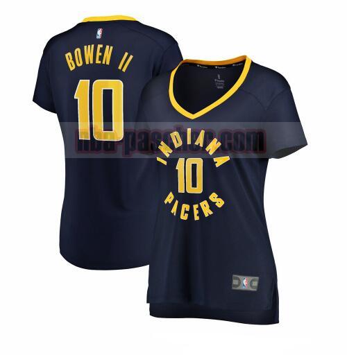 Maillot Indiana Pacers Femme Brian Bowen II 10 icon edition Bleu marin