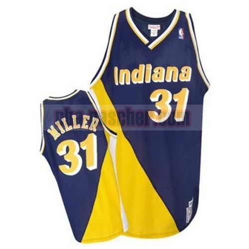 Maillot Indiana Pacers Homme Reggie Miller 31 1996-2001 Bleu