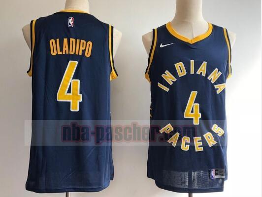 Maillot Indiana Pacers Homme Victor Oladipo 4 Bleu marino