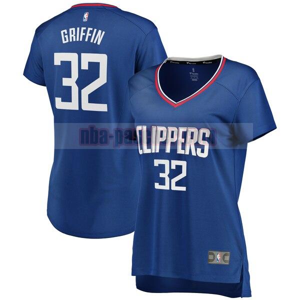 Maillot Los Angeles Clippers Femme Blake Griffin 32 icon edition Bleu