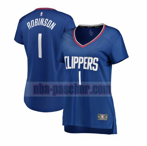 Maillot Los Angeles Clippers Femme Jerome Robinson 1 icon edition Bleu