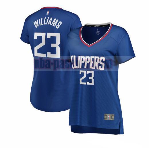 Maillot Los Angeles Clippers Femme Lou Williams 23 icon edition Bleu