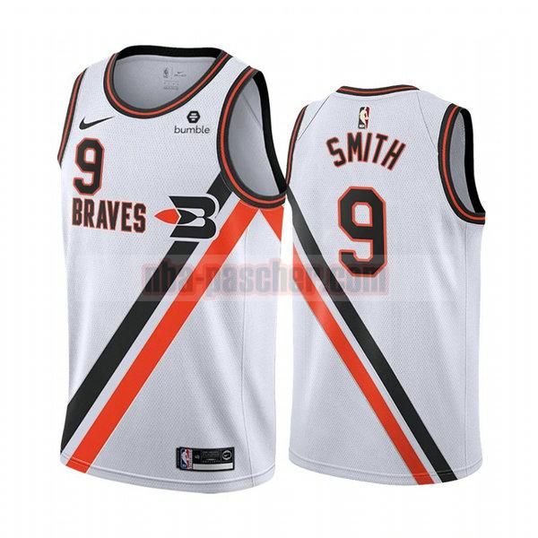 Maillot Los Angeles Clippers Homme Charles Smith 9 2020-21 saison déclaration blanc
