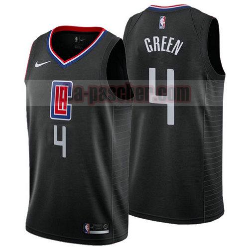 Maillot Los Angeles Clippers Homme JaMychal Green 4 2018-19 Noir
