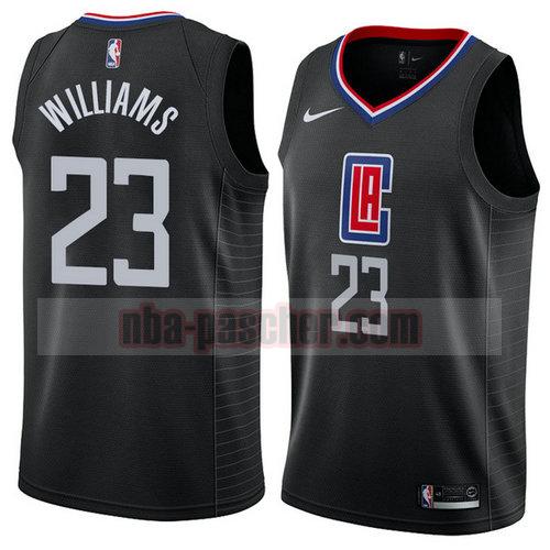 Maillot Los Angeles Clippers Homme Lou Williams 23 2018-19 Noir