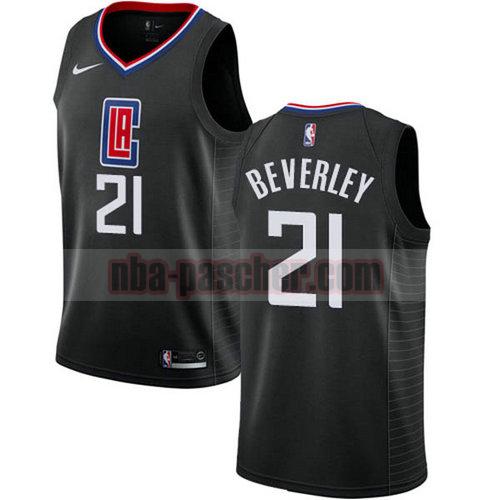 Maillot Los Angeles Clippers Homme Patrick Beverley 21 2018-2019 Noir