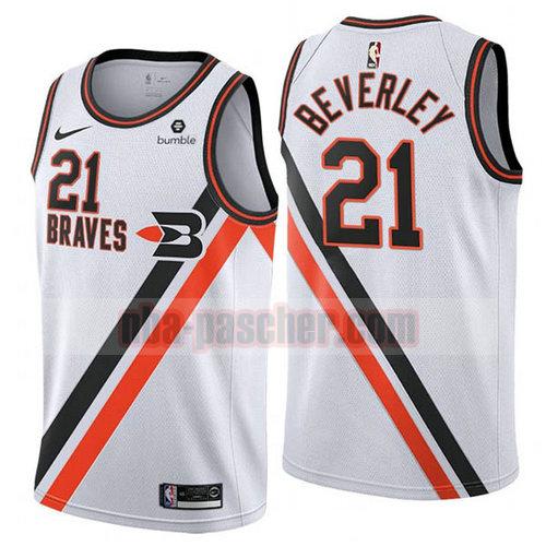 Maillot Los Angeles Clippers Homme Patrick Beverley 21 2019-20 blanc