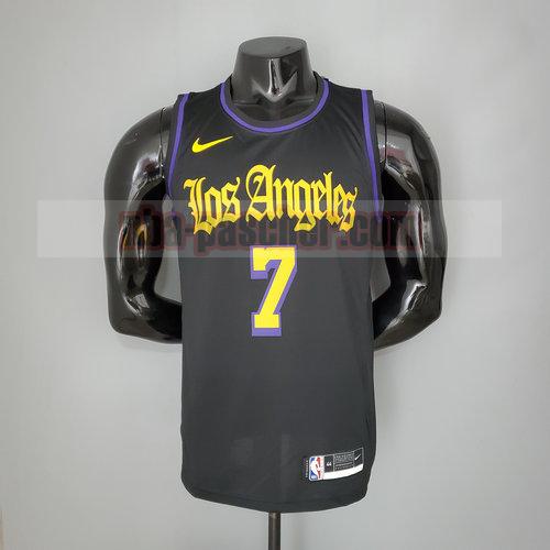 Maillot Los Angeles Lakers Homme ANTHONY 7 2021 Le noir