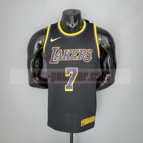 Maillot Los Angeles Lakers Homme ANTHONY 7 Édition Bonus 2021 Le noir