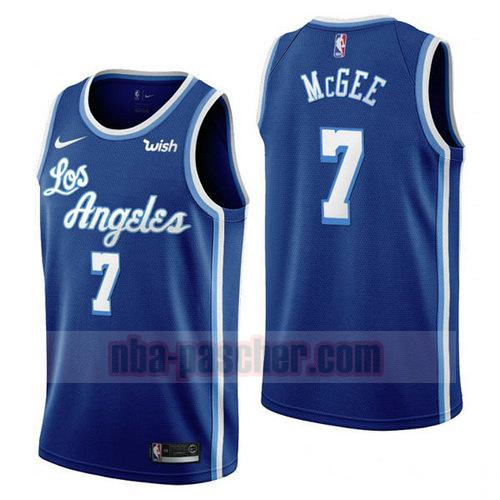 Maillot Los Angeles Lakers Homme Javale Mcgee 7 2019-20 Bleu