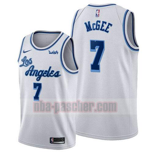 Maillot Los Angeles Lakers Homme Javale Mcgee 7 2019-20 blanc