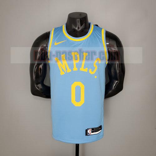 Maillot Los Angeles Lakers Homme YOUNG 0 Minneapolis édition 2021 Bleu