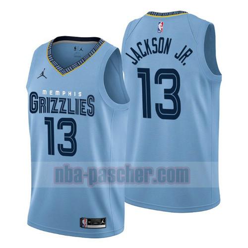 Maillot Memphis Grizzlies Homme Jaren Jackson Jr. 13 2022-2023 Statement Edition Bleu