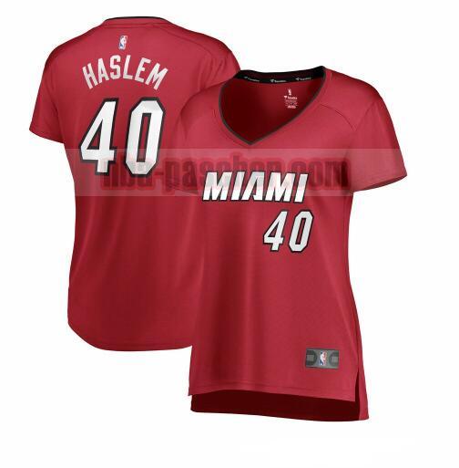 Maillot Miami Heat Femme Udonis Haslem 40 statement edition Rouge