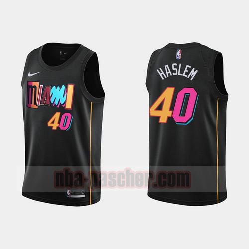 Maillot Miami Heat Homme udonis haslem 40 2021-22 city edition Noir