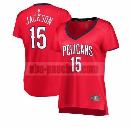 Maillot New Orleans Pelicans Femme Frank Jackson 15 statement edition Rouge
