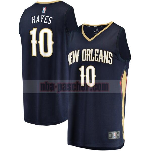 Maillot New Orleans Pelicans Femme Jaxson Hayes 10 icon edition Bleu marin