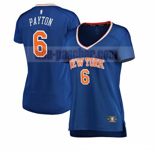 Maillot New York Knicks Femme Elfrid Payton 6 icon edition Bleu