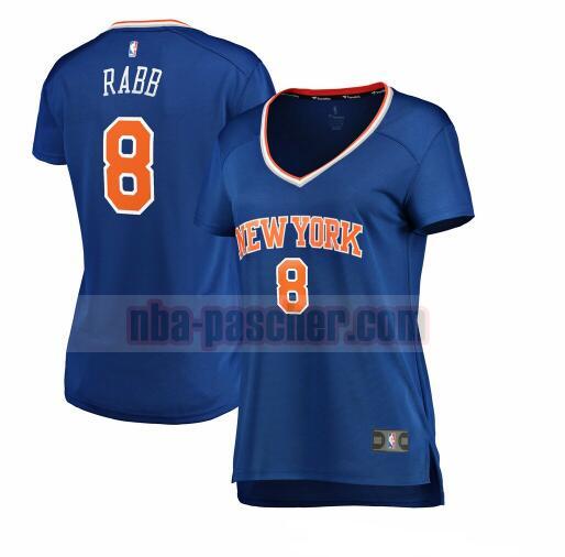 Maillot New York Knicks Femme Ivan Rabb 8 icon edition Bleu