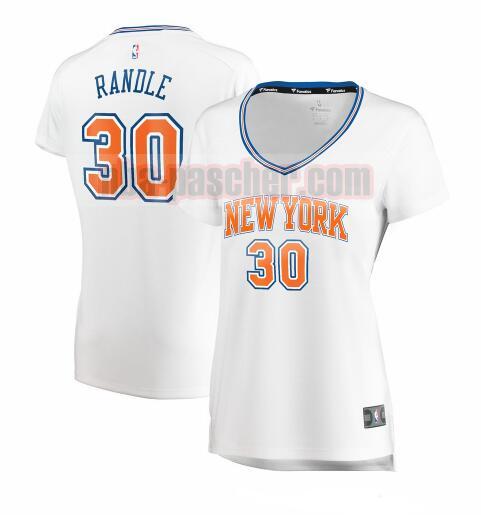 Maillot New York Knicks Femme Julius Randle 30 statement edition Blanc