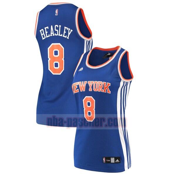Maillot New York Knicks Femme Michael Beasley 8 Réplique Bleu