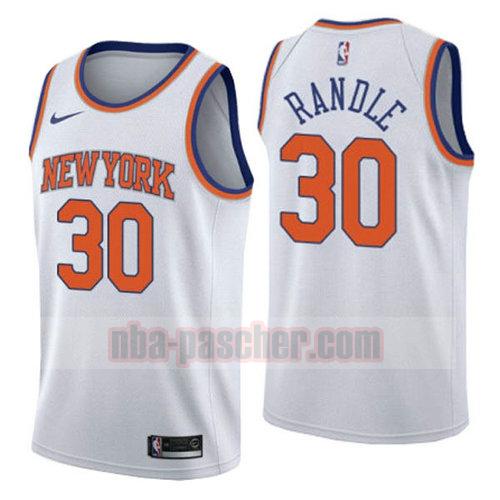 Maillot New York Knicks Homme Julius Randle 30 2018-2019 blanc
