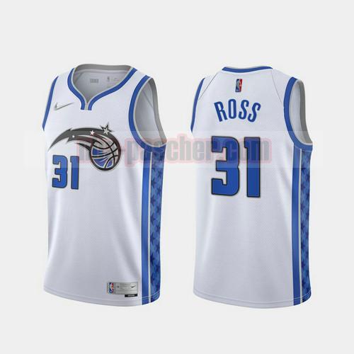 Maillot Orlando Magic Homme Terrence Ross 31 2020-21 Earned Edition Blanc