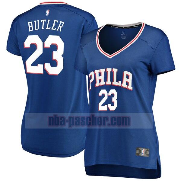 Maillot Philadelphia 76ers Femme Jimmy Butler 23 icon edition Bleu