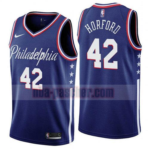 Maillot Philadelphia 76ers Homme Al Horford 42 2020 Bleu