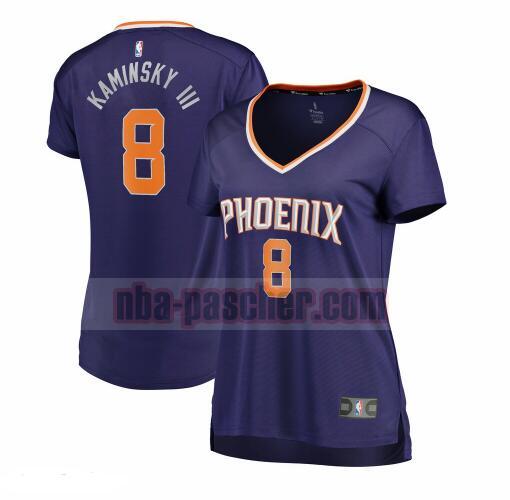 Maillot Phoenix Suns Femme Frank Kaminsky III 8 icon edition Pourpre