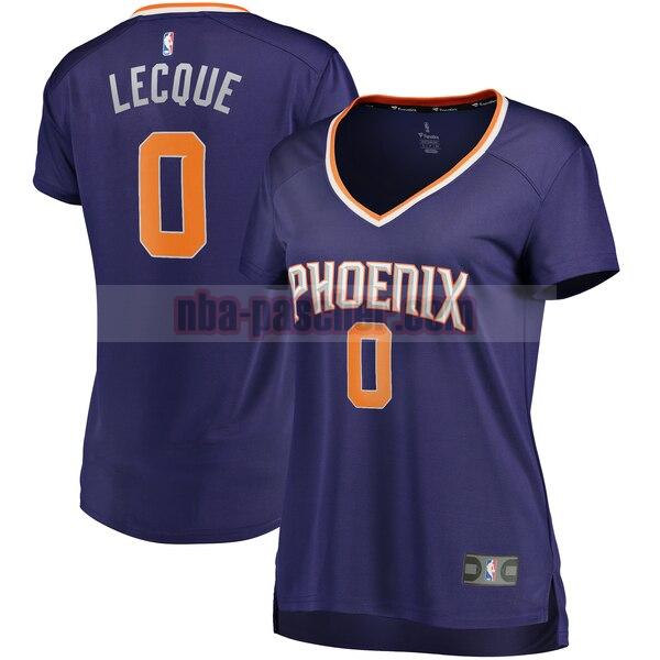 Maillot Phoenix Suns Femme Jalen Lecque 0 icon edition Pourpre