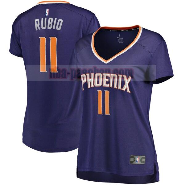Maillot Phoenix Suns Femme Ricky Rubio 11 icon edition Pourpre