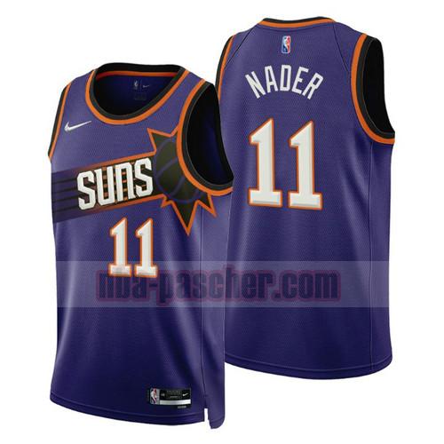 Maillot Phoenix Suns Homme Abdel Nader 11 2022-2023 Icon Edition Pourpre