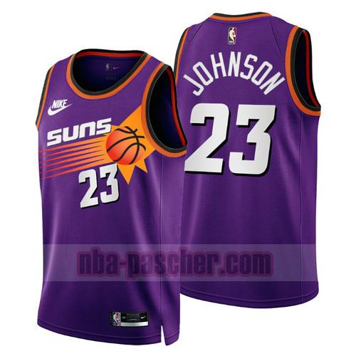 Maillot Phoenix Suns Homme Cameron Johnson 23 2022-2023 Classic Edition Pourpre