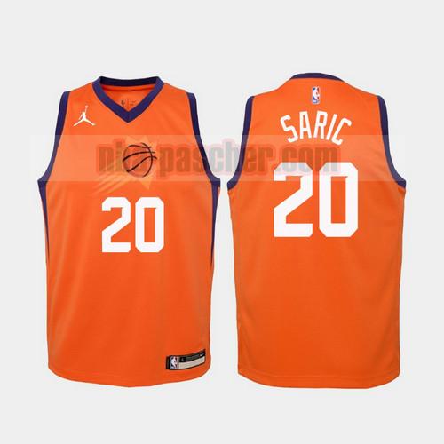 Maillot Phoenix Suns Homme Dario Saric 20 2020-21 Statement Orange