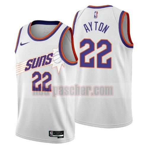 Maillot Phoenix Suns Homme Deandre Ayton 22 2022-2023 City Edition Blanc