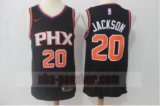 Maillot Phoenix Suns Homme Josh Jackson 20 Basketball Noir