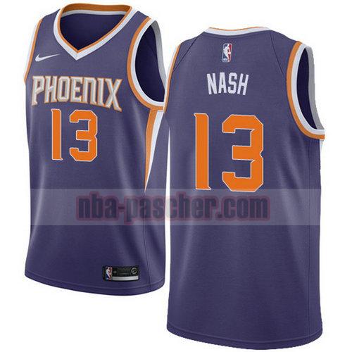 Maillot Phoenix Suns Homme Steve Nash 13 Icôneo 2018 pourpre