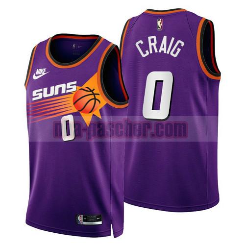 Maillot Phoenix Suns Homme Torrey Craig 0 2022-2023 Classic Edition Pourpre